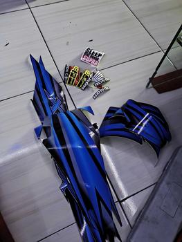 Product Review of striping supra x lama grafis 07 stiker lis body supra x Motorcycle from ￶** 0