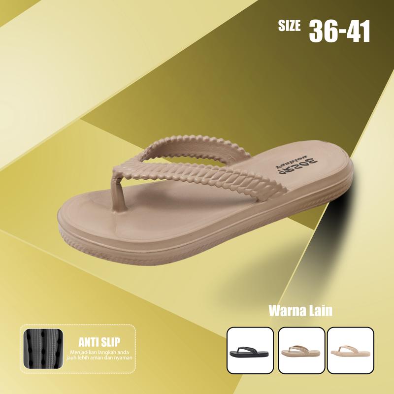 Sandal Jepit Wanita Kekinian 721M Wanita Dewasa Sandal Daily  Sandal Empuk dan Ringan Dengan Berbahan Karet Eva Premium 3