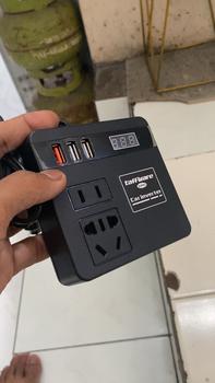 Product Review of Inverter Charger Mobil 100W Watt 12/24V Colokan Universal 3 USB Converter Konverter Fast Charging Adaptor Car Power Cigarette Plug from D**y I**n 0