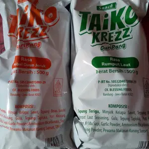 (HALAL) taiko krezz RASA BARU/Camilan ikan cumi kembang/Camilan murah/ Hadiah makanan/Camilan higienis/snack box/mukbang snack/snack 500g/snack 1kg/cemilan/cemilan enak simple/snack box kekinian/asmrmukbang/Cemilan Murah Halal/Cemilan