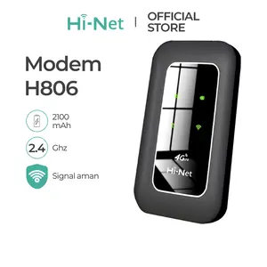 Hi-Net H806 Wireless Router 4G LTE Mini Modem 150Mbps Mobile Broadband WiFi Black Charger