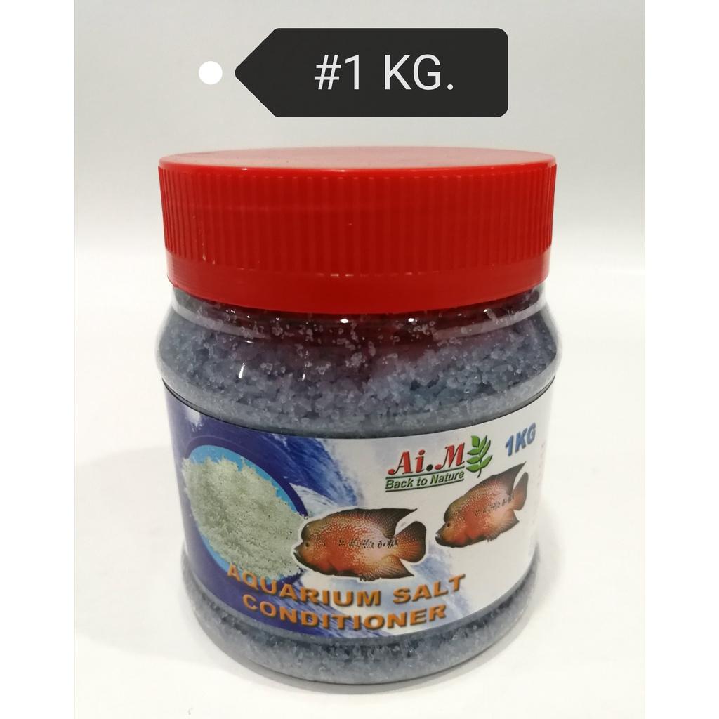 Ai.M Aquarium Salt Conditioner 1kg Fish Garam Ikan Akuarium Konditioner