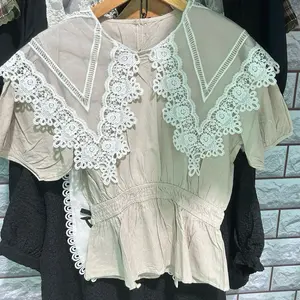 Blus Crop Dan Kemeja Wanita Atasan Baju 01-100