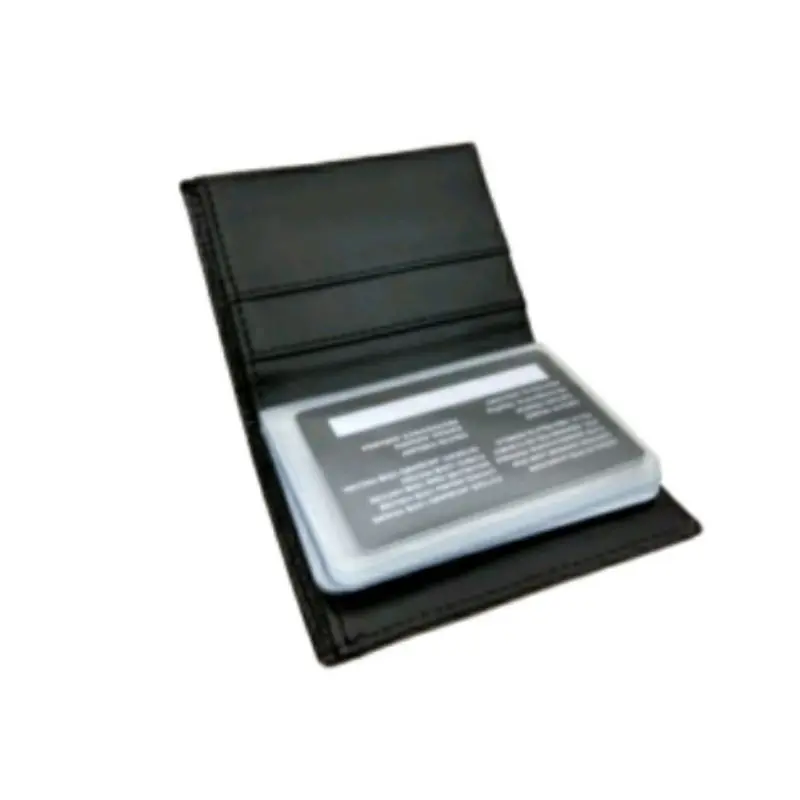 Dompet Kartu 18 in 1 Card Holder + slot uang kulit sintetis dompet kartu kredit elegan 6