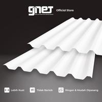 Gambar GNET Atap UPVC Single Layer Putih - Panjang 4 M, 5 M, 6 M - Tebal 1,2 MM - 4 M  dari GNET Official Store Kota Tangerang 4 Tokopedia