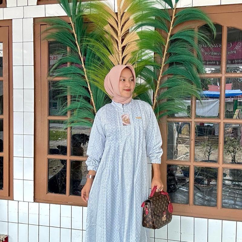 Gamis emos crincel tisu import 1