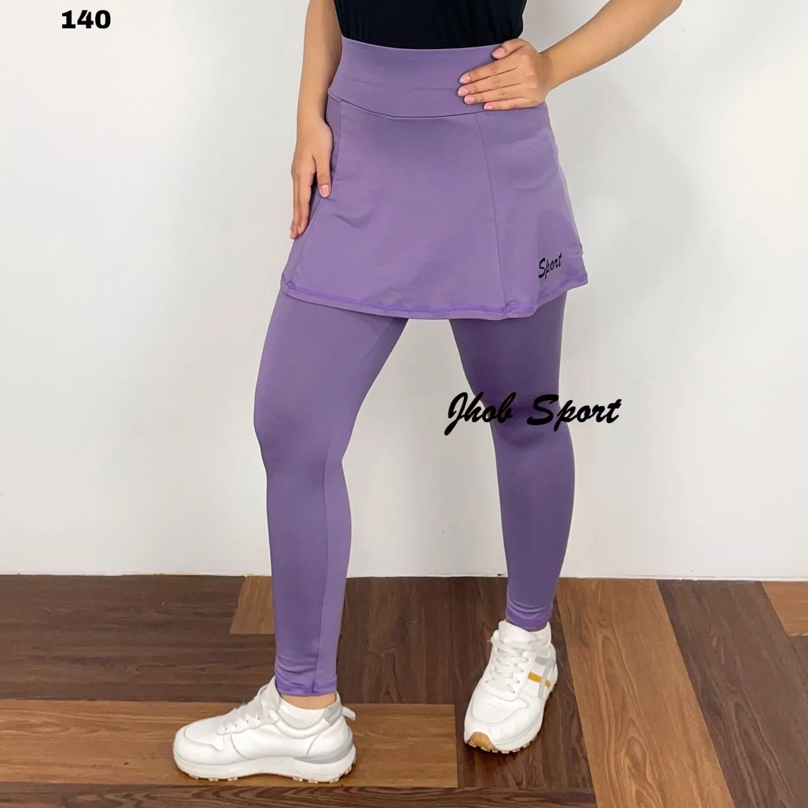 Legging Rok Panjang Polos/Legging Rok Muslimah Wanita/Legging Olahraga Wanita MUSLIMAH