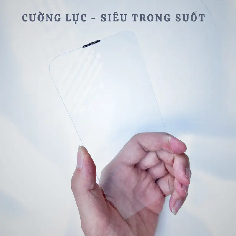 Kính Cường Lực iPhone Không viền Đen Kính Baiko Chính Hãng Cao Cấp , Kính Full màn - Bo Viền 3D Chống Mẻ Cạnh - Màng Loa Chắn Bụi - Full Lớp Nano 2