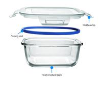 Gambar Vatiri Oven Glass Wadah Makan Microwave 530ml Square - Tempat Makan Kaca Serbaguna PS530YG dari VATIRI HOME STORE Kota Administrasi Jakarta Pusat 5 Tokopedia