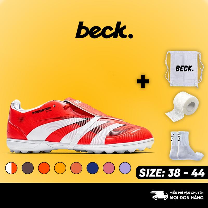 Giày Bóng Đá Predator 25 Beck Lưỡi Gà Gập Chun, Đế Đinh TF, Bám Sân, Các Màu Sắc, Sân Cỏ Nhân Tạo