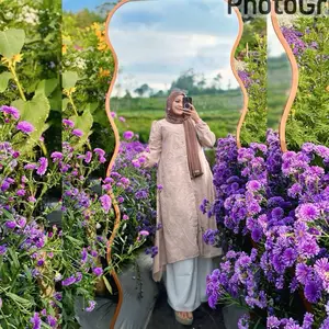 Queenasyari - Diajeng Long Tunik KATBOL Jumbo Ld 120-140 cm Bahan Katun BKK Bordir Stylish Flowly Nyaman Di Pakai Full Kancing Lebaran Kondangan