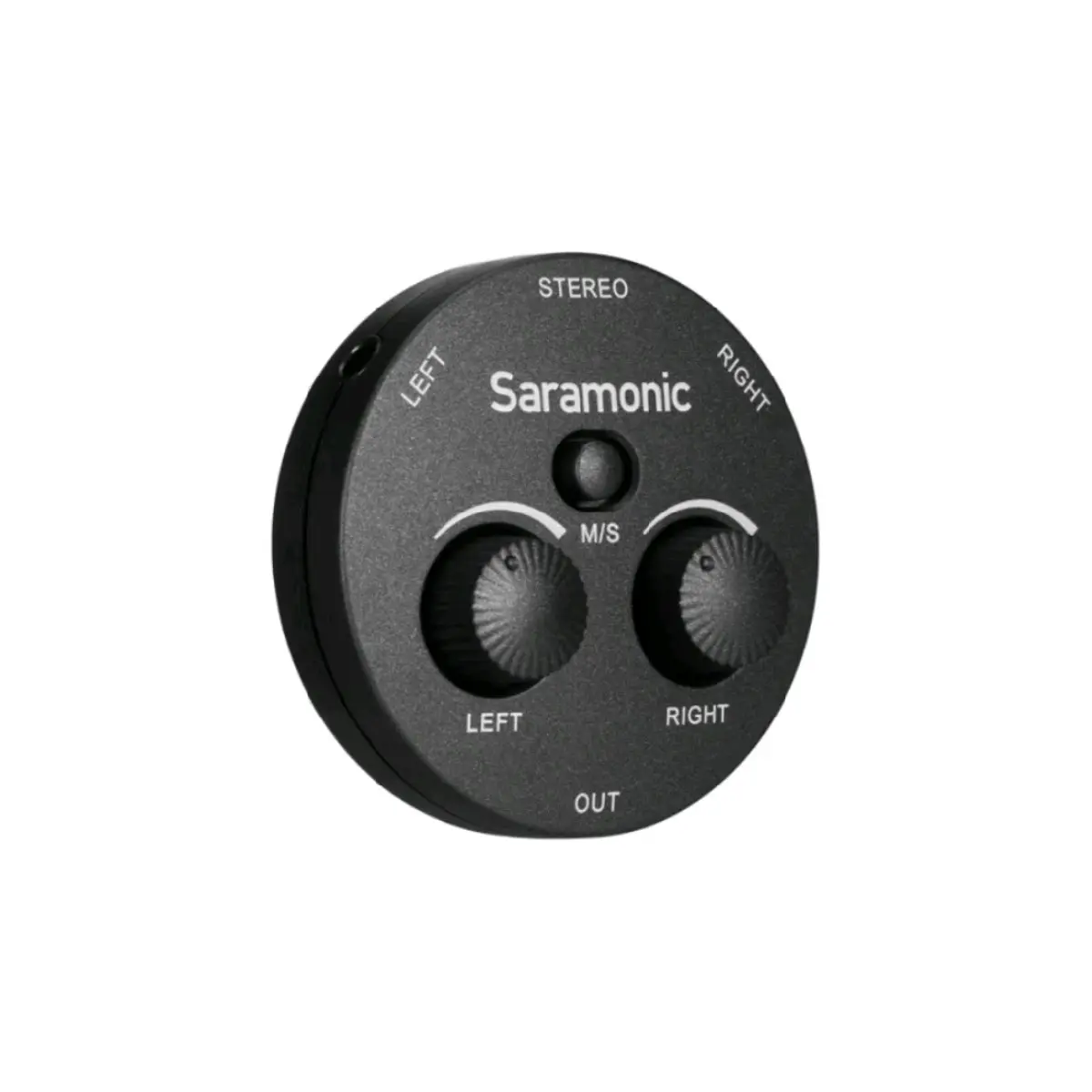 Saramonic SR-AX1 Mixer Passive 2 Channel 2 in 1 Stereo & L R Splitter With Knob Potensio For Camera