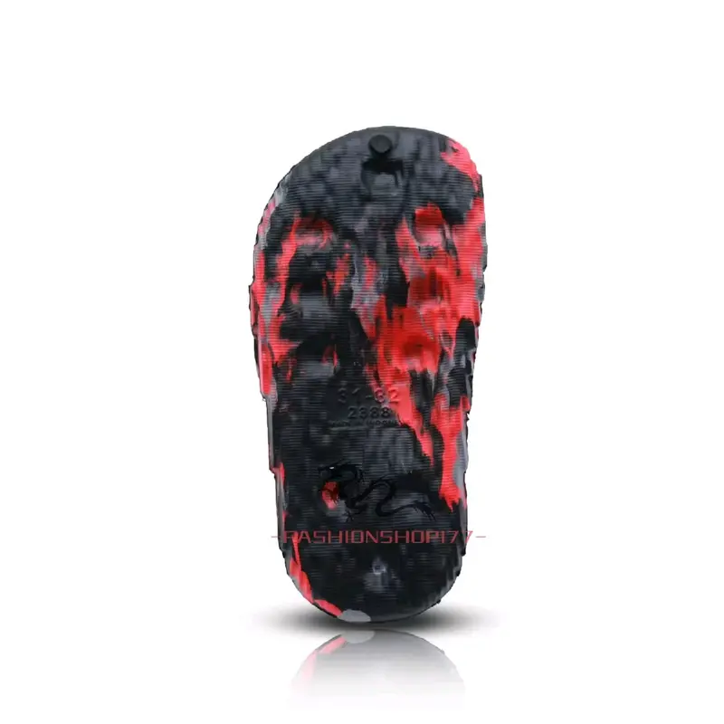 COD NEW Sandal Hilo's Labubu Anak cowok - Sandal labubu anak laki-laki lucu - Sandal labubu anak cowok terbaru viral - Sandal selop labubu loreng anti slip terbaru Fashion Motif Sepatu 2