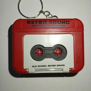 Gantungan Kunci Rekaman Suara Retro/ Mini Voice Recorder Keychain/Gantungan kunci rekam lagu unik | tape recorder Mini