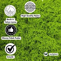 Gambar Workplant - Moss Artificial Lumut Imitasi Dried Moss untuk Paludarium Aquascape DIY Dekorasi - Hijau Tua dari workplant official Kota Surabaya 2 Tokopedia