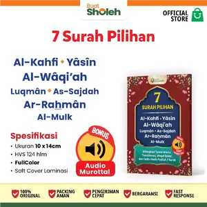 Spesial Keutamaan 7 Surah A6 || Audio Book Muslimah || 7 Surah Traveling Aesthetic || Buku 7 Surah ukuran Saku || Full Color Aesthetic
