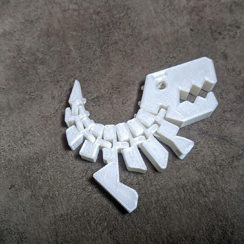 T-REX DẠ QUANG, phụ kiện keyrambit, móc khoá 4