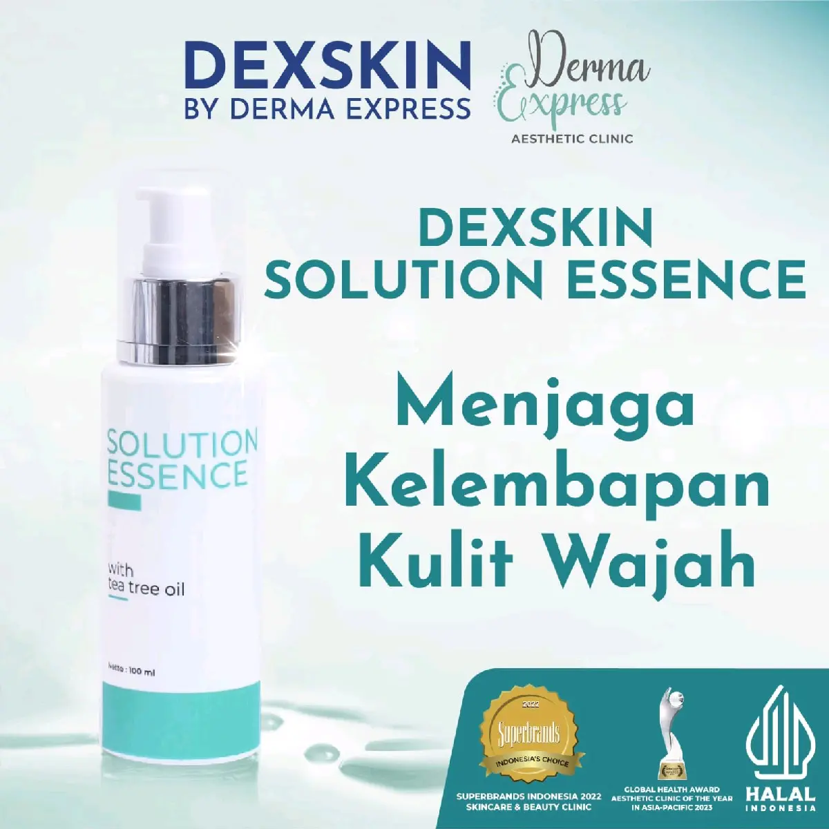 Derma Express Solutions Essence 100 ML BPOM / Dexskin