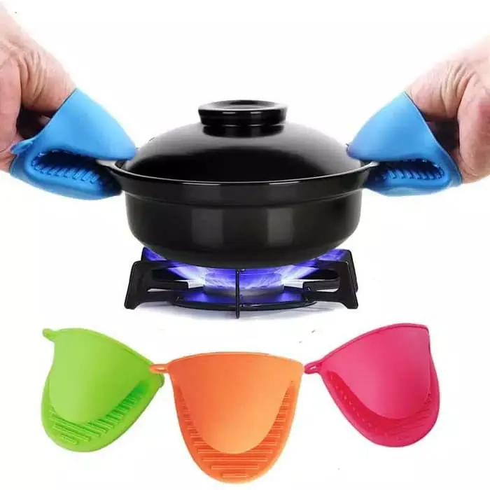 HL0174 Sarung Jari Oven Anti Panas Clip Pelindung Tangan Dapur