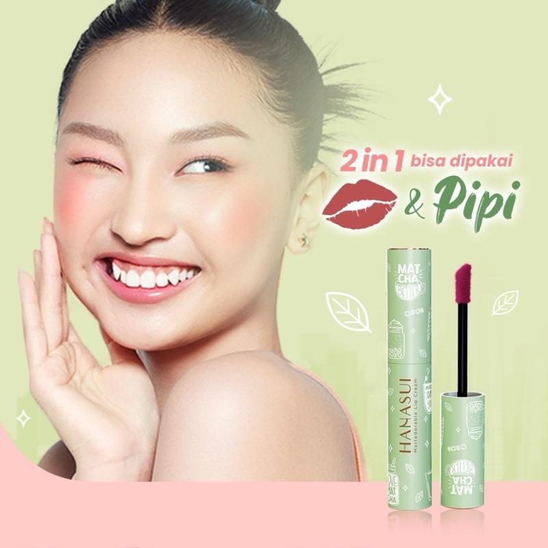Hanasui Matcha Latte Edition Mattedorable Lip Cream 4 g Lipcream 4