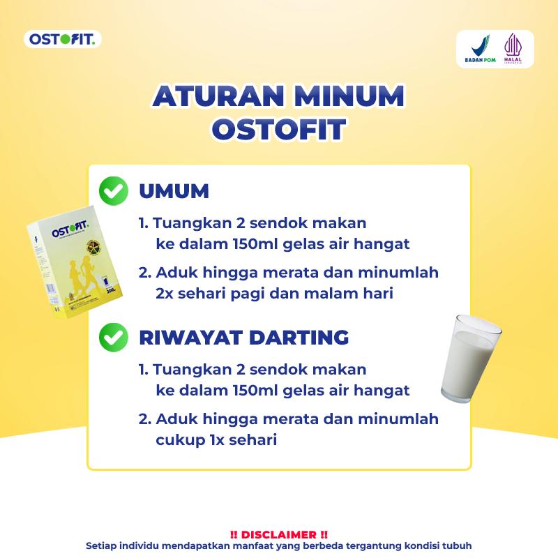 Susu Ostofit 4 Box Original | Minuman Susu Bubuk Murni HALAL BPOM | AKUN RESMI OSTOFIT [Bisa COD] 2