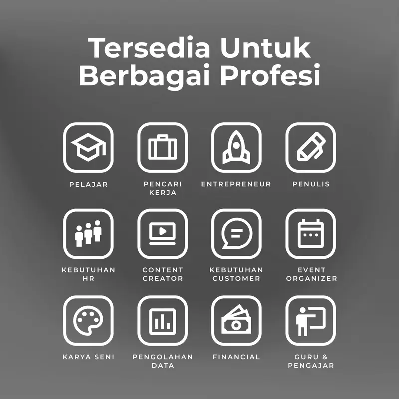 AICO - Kamus ChatGPT - Buku Panduan Lengkap Cara Pakai ChatGPT [BONUS 120 VIDEO TUTORIAL DURASI TOTAL 6 JAM] AI003CO 5