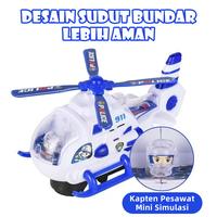 Gambar Mainan Interaktif Polisi Helikopter Listrik - Dengan Lampu LED & Musik, Bisa Merakit Sendiri, Melatih Keterampilan Motorik Halus Anak,Hadiah Keren untuk Anak Laki-Laki dari Habibi toys_NEW Kota Administrasi Jakarta Timur 4 Tokopedia
