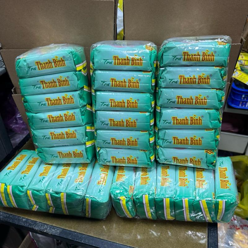 TRÀ LÀI SEN THANH BÌNH TỔNG 30 gói x70g Trà pha trà đá trà đường trà tắc chanh thơm vàng chuẩn vị miền tây.