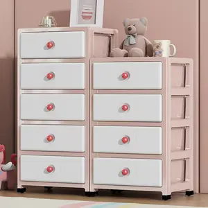 Lemari laci Storage box Laci Lemari Plastik Kotak Penyimpanan multifungsi Kabinet Drawer Storage Cabinet