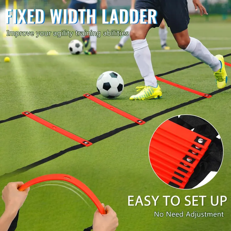 Agility Ladder/Pelatihan Kecepatan/Alat Buat Latihan Bola 6
