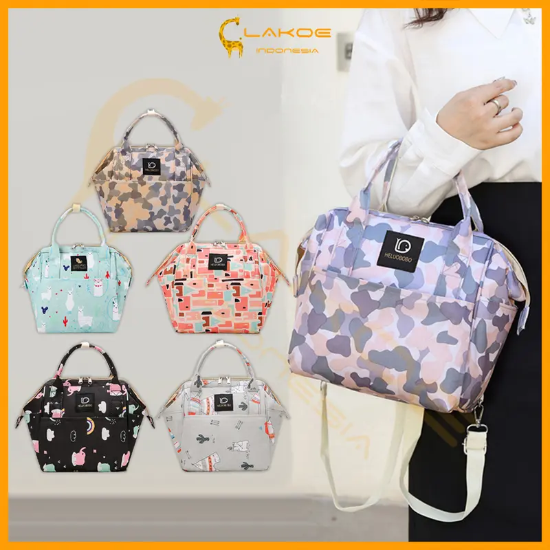 LAKOE Tas Bayi Multifungsi diaper bag / tas Perlengkapan bayi pink bags Biru 0