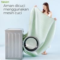 Gambar 【ALL IN COMFORT】DeepSleep Airy I Mattress Topper Cooling Memory Foam TUMT01 & DeepSleep Huggy I  TUP09 - TUMT01Q, TUP09 1 PCS dari Tusen Cooling Dream Kab. Tangerang 4 Tokopedia