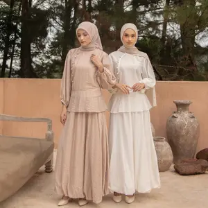 Fwdaily - Lunar Balon Skirt ( Balon Skirt Tencel - Skirt Wanita Premium - Casual Skirt - Rok Balon Premium - Raya Collection Skirt )