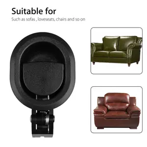 Suitable Brand New Release Lever Handle Furniture Parts Accessory Black Handle Parts Replacement Sofa Chair Couch