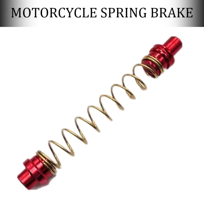 Spring brek boleh tarik keluli tahan karat untuk motosikal, berwarna-warni, universal, untuk Yamaha Honda, aksesori