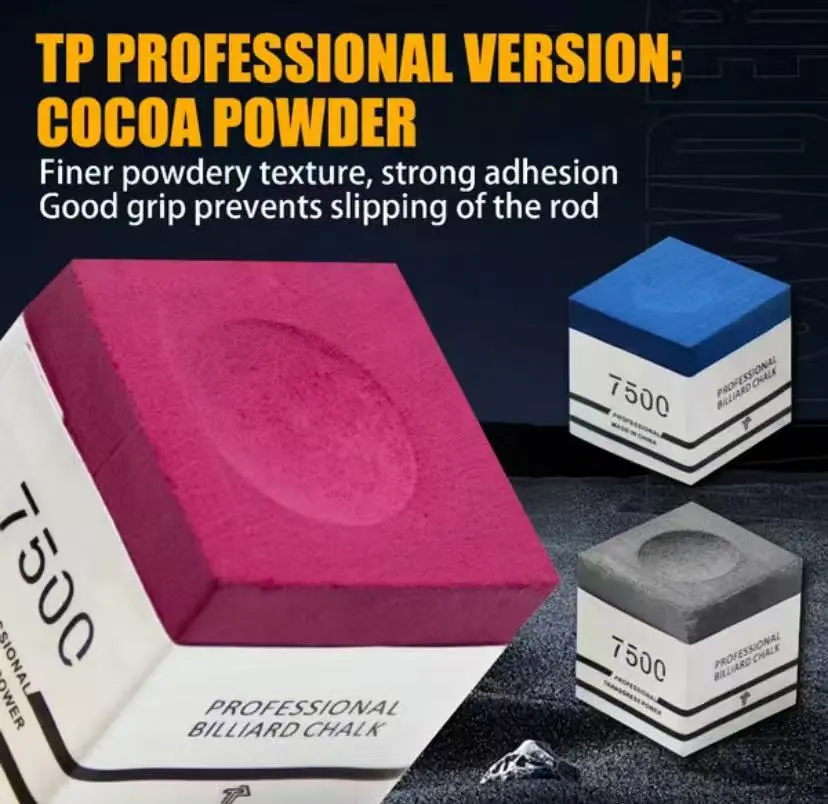 TP 7500 Chalk original billiard chocolate powder cue tp 7500chalk｜Every ...