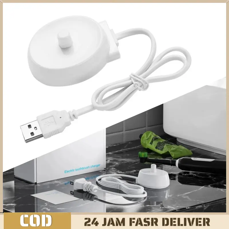 Electric Toothbrush Sikat Gigi Elektrik Charger Sikat Gigi Elektrik Basis Pengisi Daya Sikat Gigi Electric Toothbrush Charger