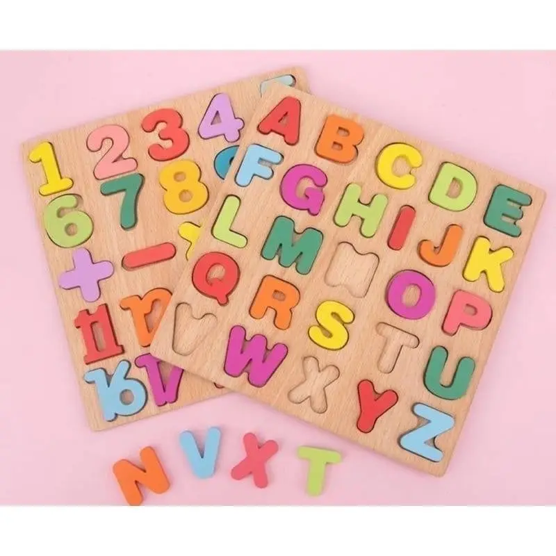 Mainan Puzzle Kayu Edukasi Huruf ABC dan Angka untuk Belajar Anak  Puzzle Murah ABC Puzzle Number Puzzle Hijaiyah Chunky Puzzle Anak Puzzle Kayu Jigsaw Puzzle 3D Wooden Toys Mainan Kayu 23 5