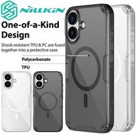 Gambar Nillkin Nature Pro Case iPhone 17 - for iPhone 17 - i17 - No Mag and Magsafe Magnetic for Magnet Holder - Acrylic Clear Transparent Transparan Casing PC TPU Cover Rugged Hybrid Hard Back Soft Bumper Fit HP - No Mag Clear dari Logay Acc Kota Bandung 3 Tokopedia