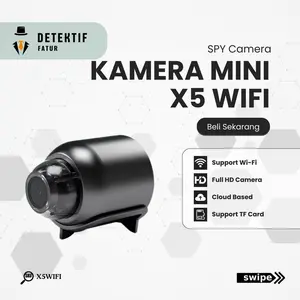 X5WIFI Kamera Mini CCTV X5 WiFi 1080P Smart IP Camera Wireless Hidden Spycam APP YSXLite Monitoring Perekam Pengintai Rahasia Tersembunyi