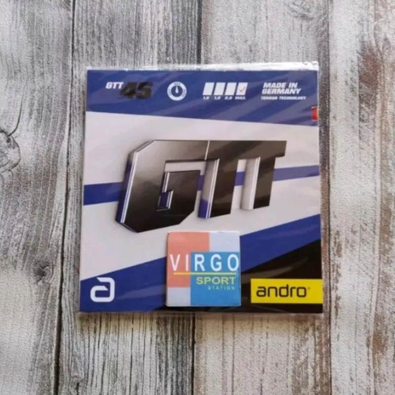Andro GTT 45 karet bat bet pingpong tenis meja 100%ORIGINAL!! 0
