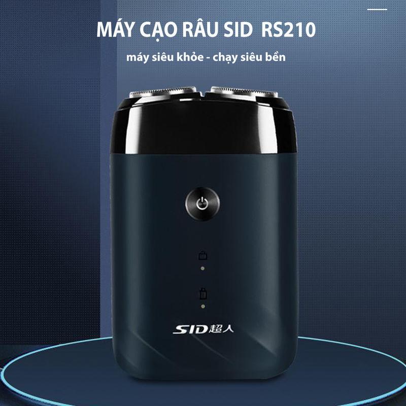 Máy cạo râu mini cao cấp hãng SID RS210 - RS215 , thiết kế nhỏ gọn, máy khỏe, lưỡi dao tự mài, bảo hành 12 tháng