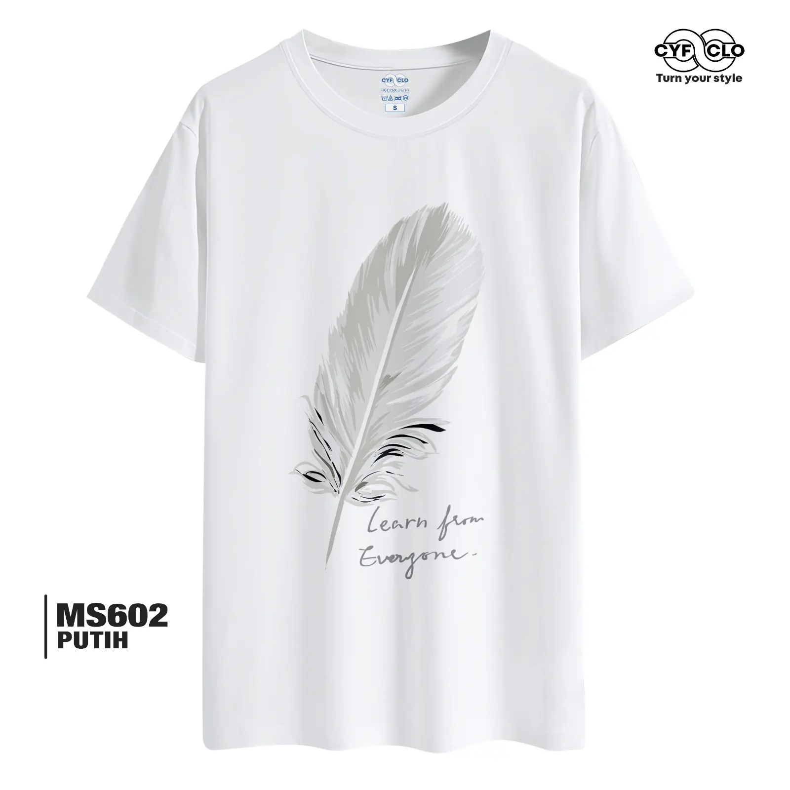 Kaos Distro Original MS6 Baju Atasan Pria Wanita Combed Digital Oblong Dewasa Katun Motif Nyaman Printing Keren