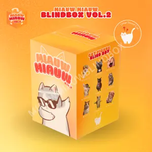 VOL.2 MiauwMiauw Cat BlindBox | Kotak Misteri Kucing Viral