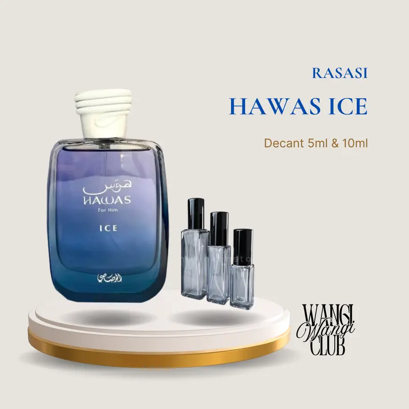 Decant Rasasi Hawas Ice 3ml, 5ml, 10ml 0