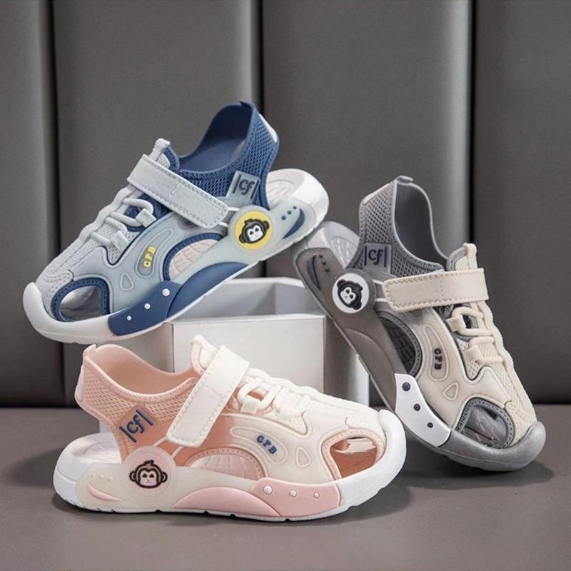 Dép Sandal Rọ Trẻ Em Mũi Kín Cho Bé Trai Bé Gái Từ 3 Đến 9 Tuổi, Chất Liệu PVC Êm Mềm Nhẹ, Phong Cách Thời Trang Đi Chơi, Đi Học. SK386