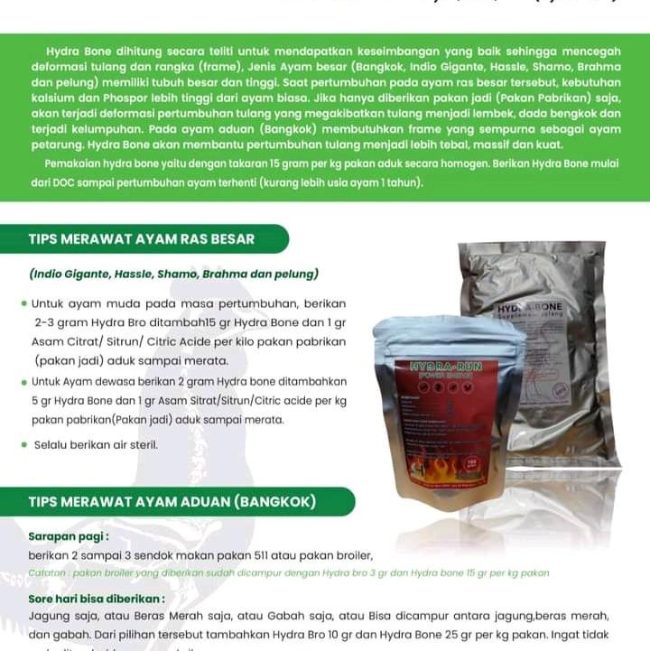 hydraBone suplemen tulang 2