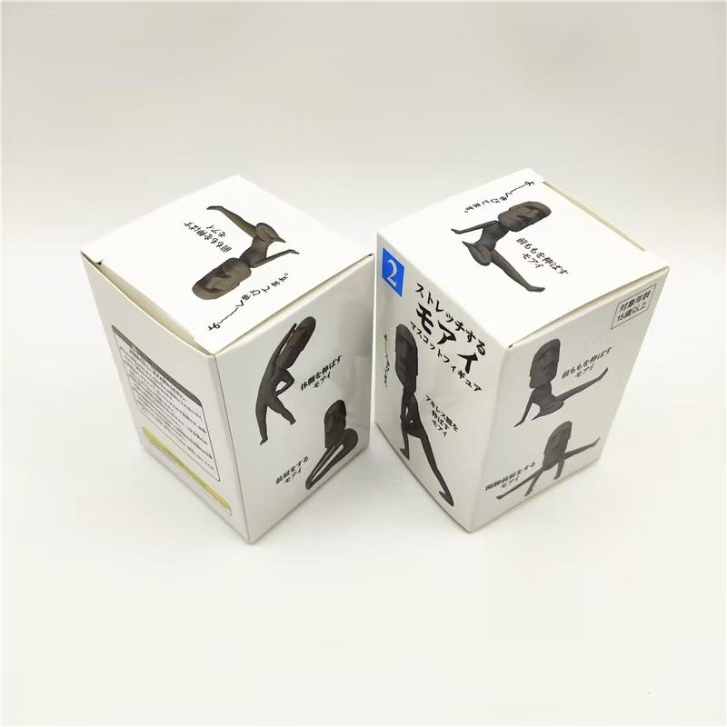 Product Introduction of Stretching Exercise Moai Magical Easter Statue Model Figure Ornaments Mystery Box Doll Car Ornaments 1