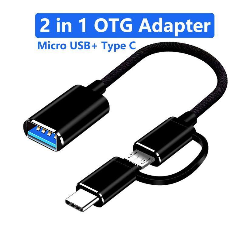 Product Introduction of Cáp Bộ Chuyển Đổi USB OTG, Thiết Kế 2 Trong 1, Bộ Chuyển Đổi Dễ Phối Đồ Cho Nhiều Thiết Bị, Bền Và Linh Hoạt, Thích Hợp Đi Du Lịch Và Sử Dụng, Thiết Kế Tiện Lợi 9