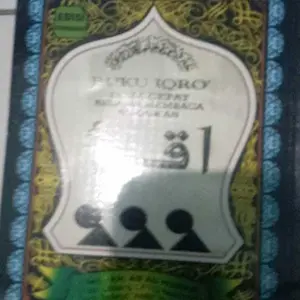 Buku IQRO Bendel Besar Jilid 1-6 digabung dalam 1 buku CD - Quran